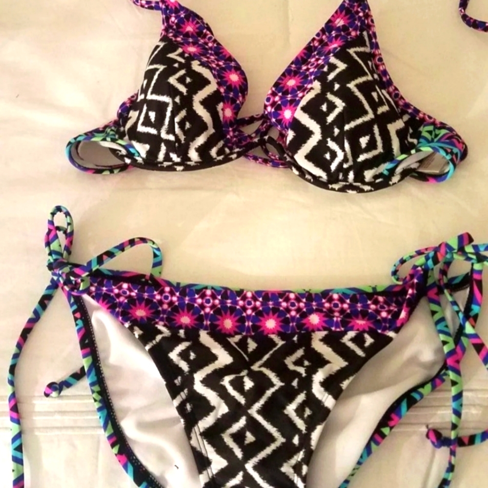 Two piece bathing suit